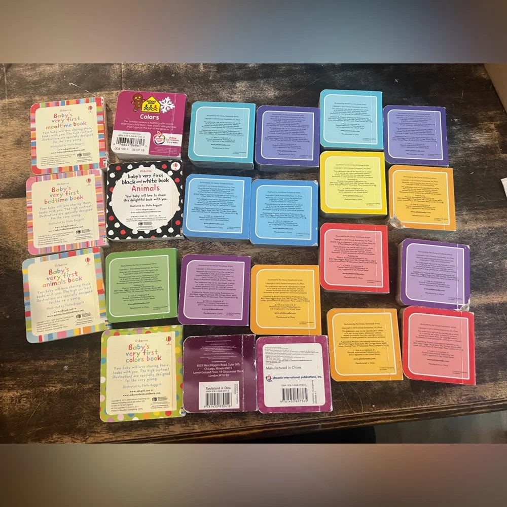 Small Board Books Lot 35 Disney Usborne
